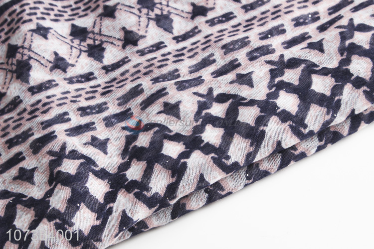 New design geometric pattern ladies scarf fashion scarf