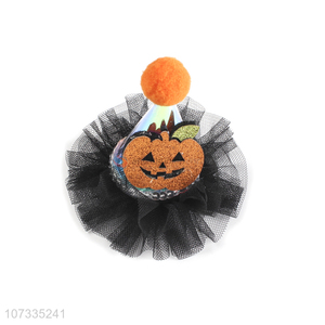 Lowest Price Bat Pumpkin Hat Headgear Head Clip Hairpin Halloween Decorations