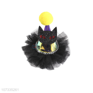 Premium Quality Halloween Dress Up Headwear Hairpins Black Cat Hair Clips