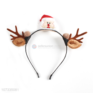 Unique Design Christmas Hair Clasp Reindeer Antlers Santa Xmas Headband