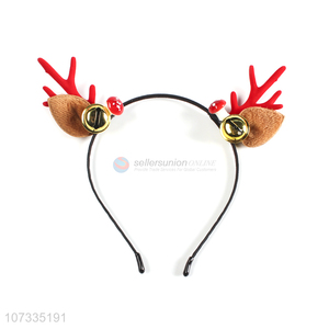 Best Price Xmas Reindeer Antlers Hair Hoop Hairband For Christmas Decoration