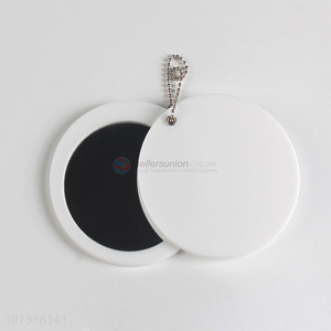 Wholesale Portable Round Cosmetic Mirror With Key Chain