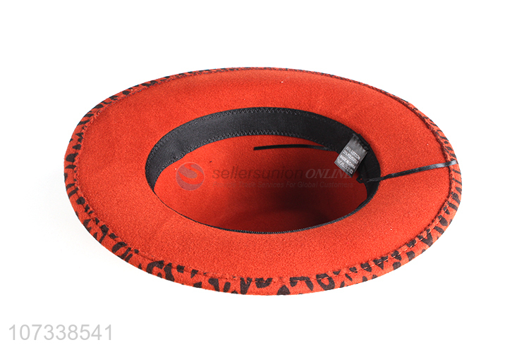 High Quality Fashion Polyester Panama Hat Coloured Top Hats