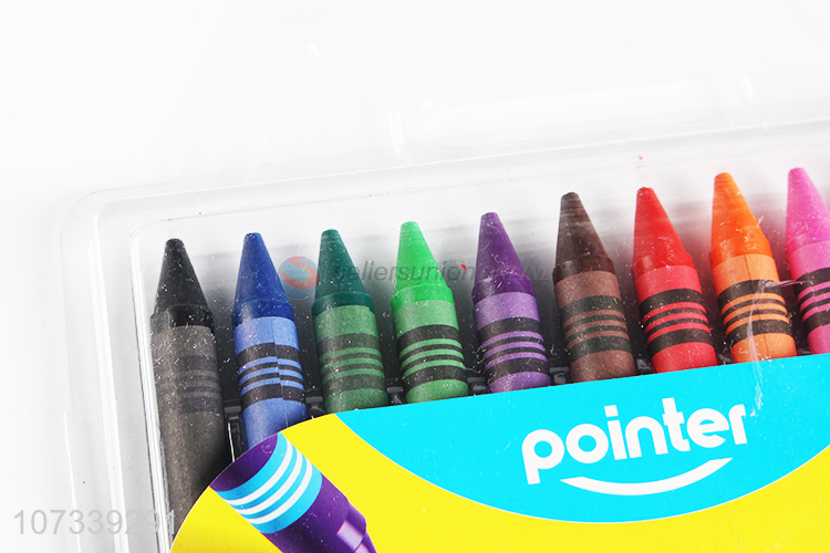 Best Price 12 Colours Crayons Cheap Colour Pen