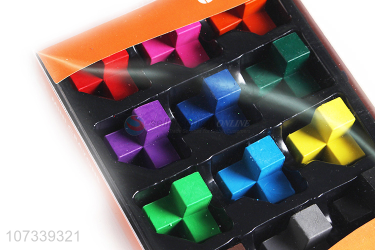 New Design 12 Colors Mini Crayon Set For Children
