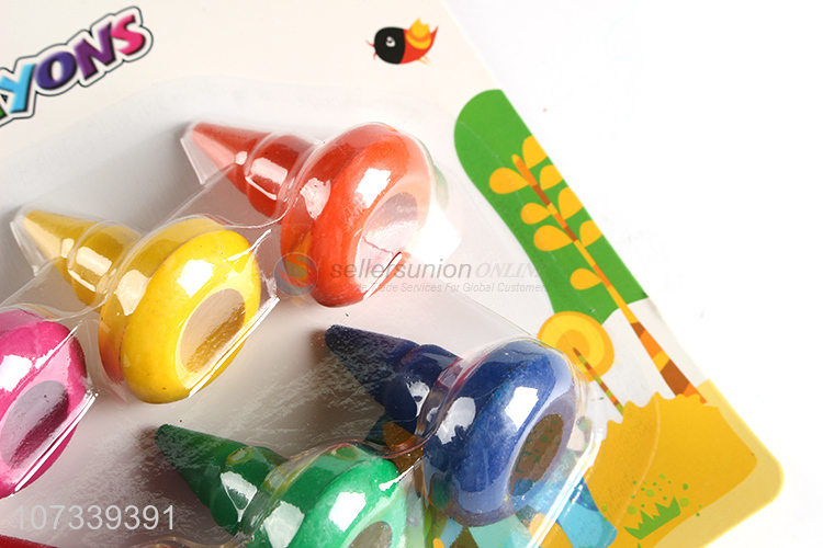 Delicate Design 6 Colours Personalized Crayon Set
