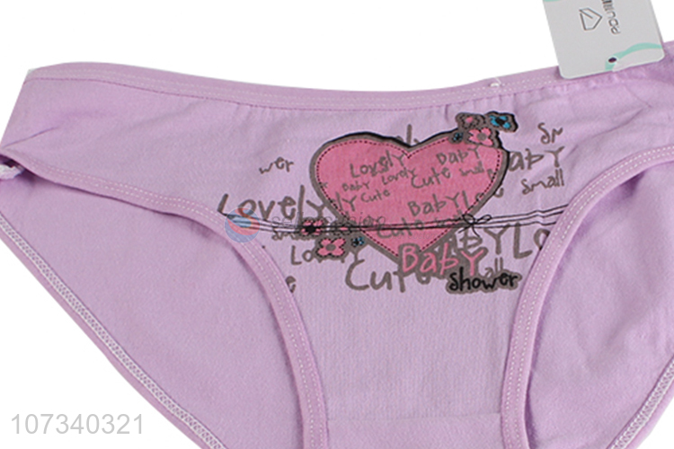 New Design Fashion Underwear Breathable Briefs For Women