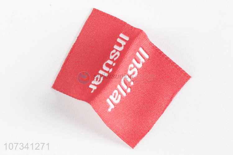 Good Sale Colorful Washable Tag Fashion Garment Care Label