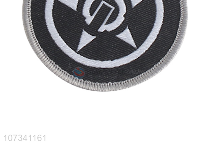 Hot Sale Round Embroidery Badge Garment Cloth Patches