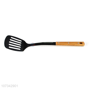 New Fashion Kitchenware Plastic Handle Stainless Steel Leakage Shovel