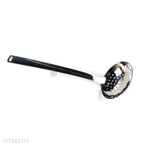 Wholesale Stainless Steel Long Handle <em>Leakage</em> <em>Ladle</em> Kitchen Strainer Spoon