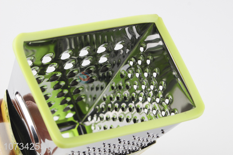 Lowest Price Stainless Steel Four Side Vegetable Peeler Kitchen Grater With Handle