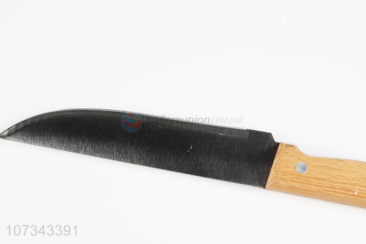 New Selling Promotion Wooden Handle Stainless Steel Kitchen Knife