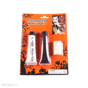 Factory Wholesale Halloween Make Up Kit Non-Toxic Washable Face Paint
