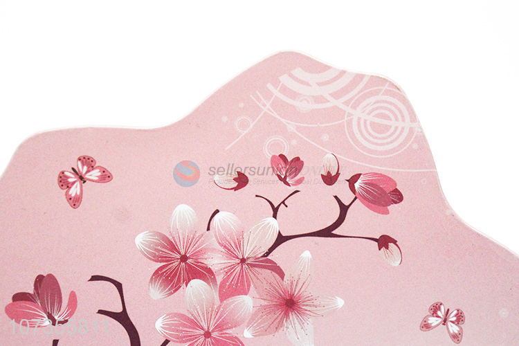 High quality flower shape tin cookies can tin candy box