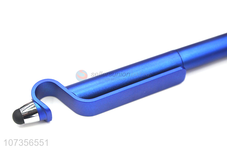 Fashion Soft Touch Screen Ballpoint Pen With Phone Holder