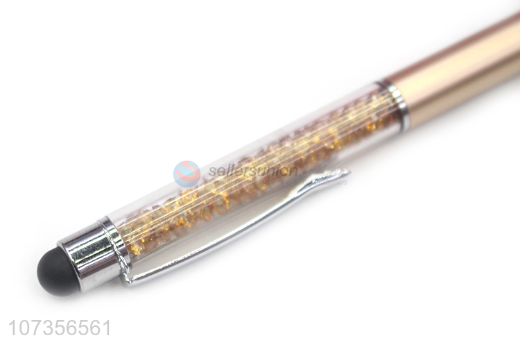 Delicate Design Touch Stylus Ball Pen Fashion Stationery