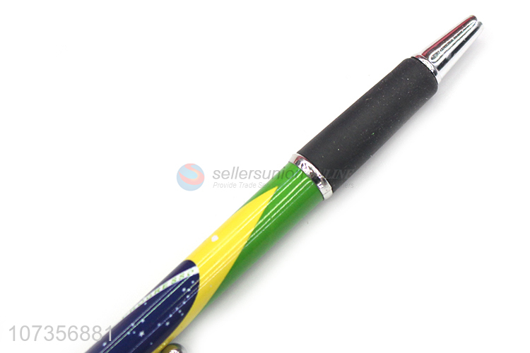 Hot Selling Football Series Plastic Ballpoint Pen Fashion Stationery