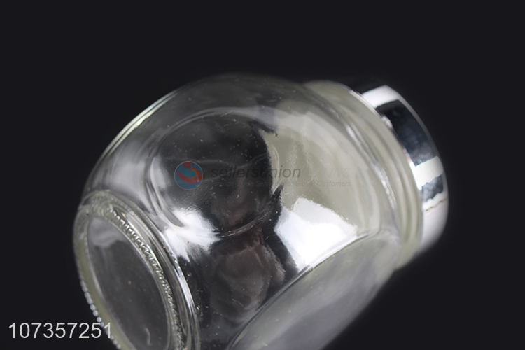 Excellent quality transparent airtight glass jar food cookie storage jar