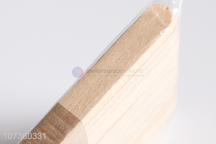Factory Direct Disposable Wooden Ice Cream Stick Custom Popsicle Sticks