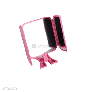 Cheap Price 3 Panel Foldable Desktop Makeup Mirror Desktop Vanity Mirror