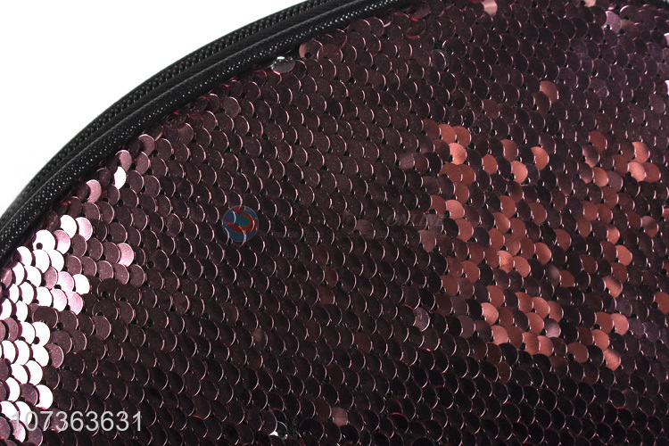 Hot Selling Glitter Cosmetic Bags Fashion Sequin Bling Makeup Bag