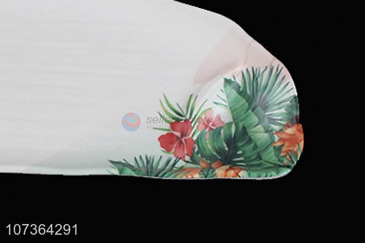 Creative Design White Melamine Plates Fashion Printing Dinner Plates