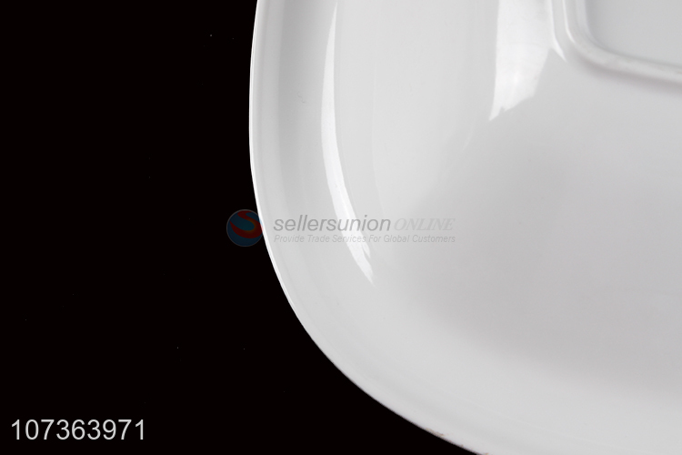 Good Quality White Melamine Plate Best Salad Plate