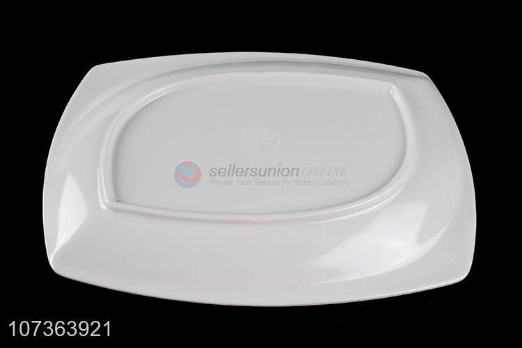 Creative Design White Dinner Plate Fashion Tableware