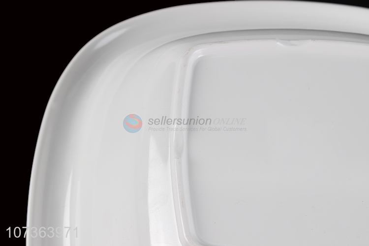 Good Quality White Melamine Plate Best Salad Plate