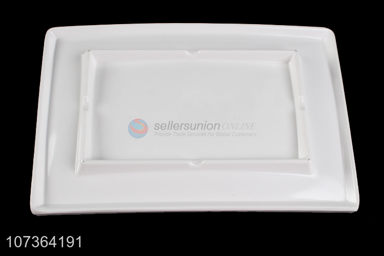 Hot Selling White Melamine Plates Best Dinner Plate