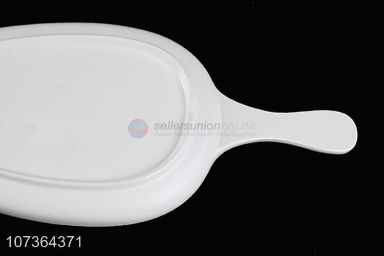 Hot Selling Fashion Melamine Plates Dinner Plate With Handle