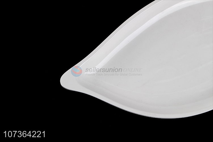 Unique Design White Melamine Plates Popular Dinner Plate