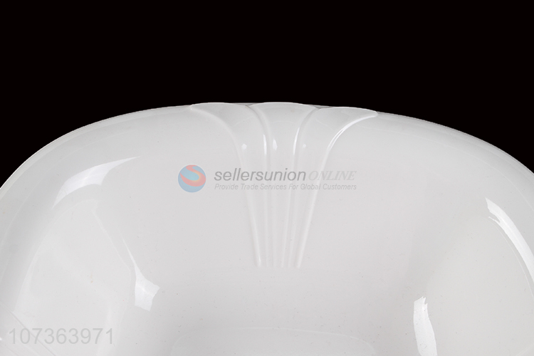 Good Quality White Melamine Plate Best Salad Plate