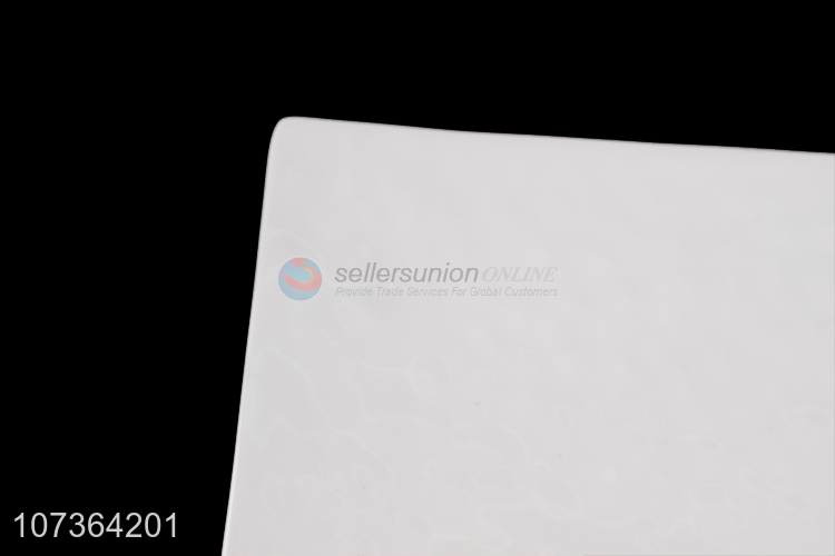 New Style White Melamine Plates Household Rectangle Plates