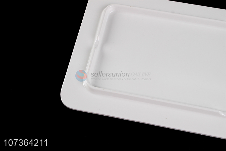 Good Sale White Melamine Plates Fashion Dinner Plate