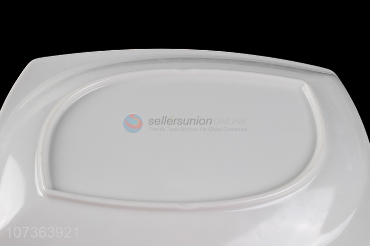 Creative Design White Dinner Plate Fashion Tableware