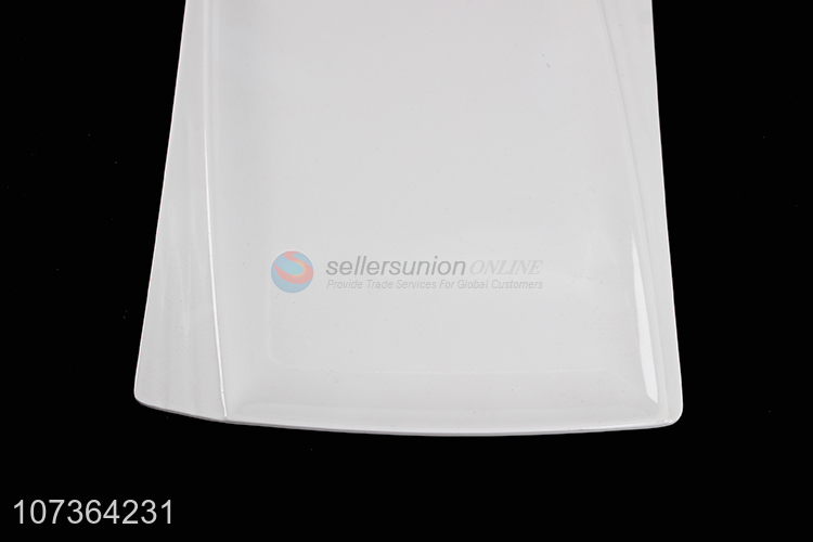 Best Quality White Melamine Plate Best Food Dish