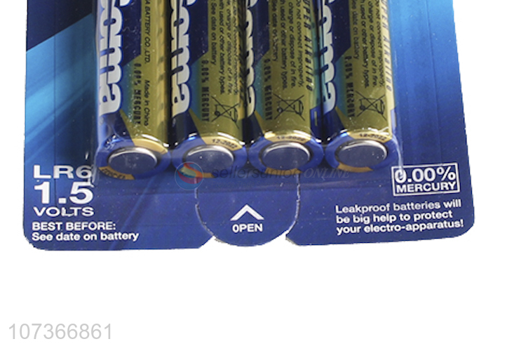 High Quality 1.5V Super Alkaline AA Battery Cheap Dry Battery