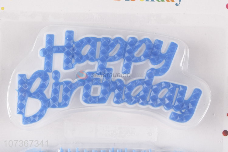 Competitive Price Happy Birthday Candle Party Cake Decorative Candle And Holders