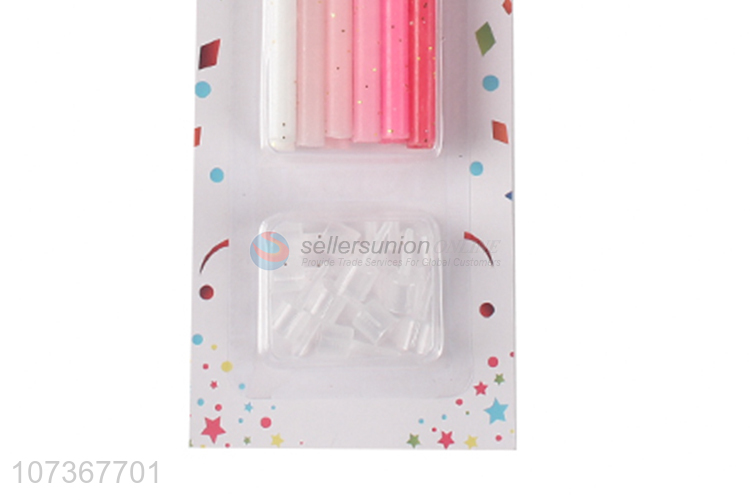 New Selling Promotion Birthday Cake Candles And Holders For Birthday Party