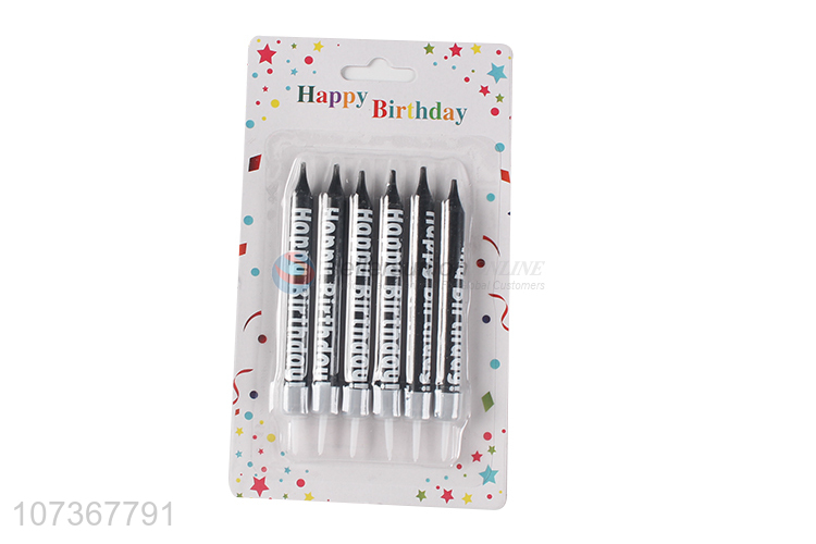 High Sales Happy Birthday Letter Printing Birthday Cake Decoration Candles