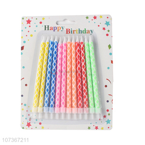 Newly Designed Happy Birthday Cake Decoration Candle In Holders