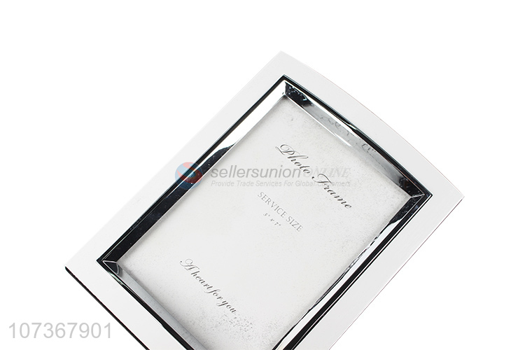 Attractive design silver border aluminum picture frame for home decoration