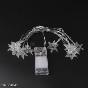 Professional made multicolor snow flower shape LED light