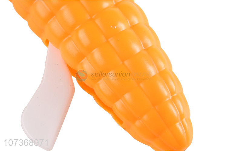 Best Sale Kids Portable Cartoon Corn Hand Pressure Plastic Mini Fan