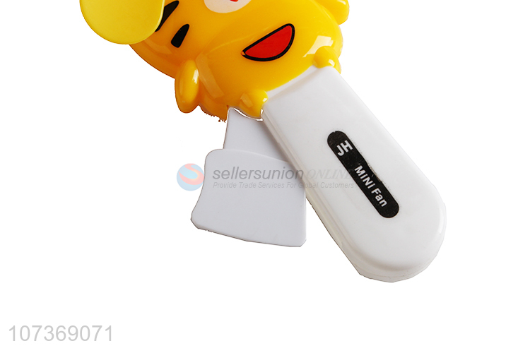 Top Selling Cartoon Animal Hand Pressure Fan Portable Handheld Mini Fan