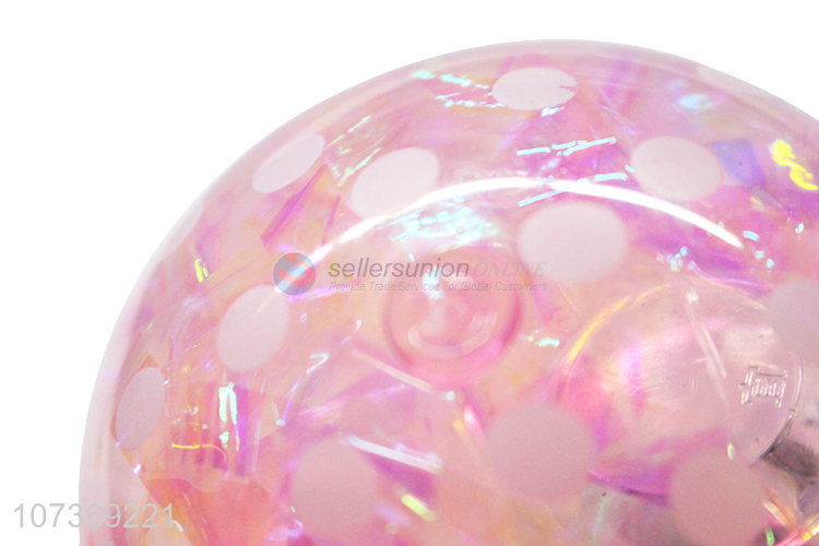 Popular Colorful Butterfly LED Bouncy Crystal Balls Toy Ball