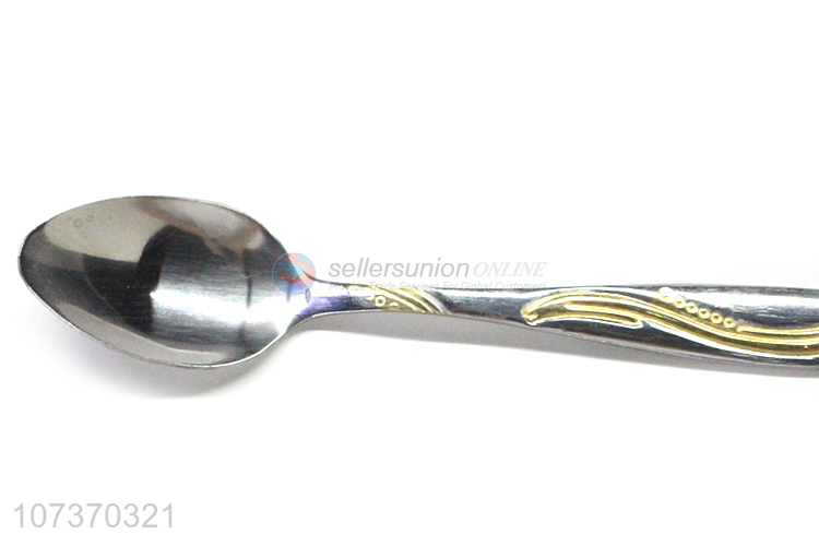 Premium quality stainless steel coffee spoon metal spoon flatware