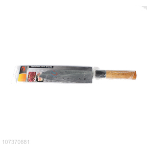 Hot selling hollow stainless steel kitchen knife fruit vegetable knife